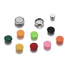 304 Stainless Steel Diffuser Locket Aromatherapy Essential Oil AJEW-N025-07P-1