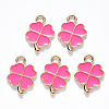 Alloy Enamel Pendants X-ENAM-S121-050C-2