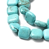 Natural Howlite Beads Strands G-C025-13-4