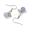 Acrylic Dangle Earrings EJEW-JE05750-04-4