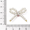 Plastic Pearl Beads Pendants KK-H463-06P-04-3