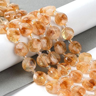 Natural Citrine Bead Strands G-C116-A01-01-1