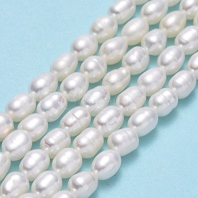 Natural Cultured Freshwater Pearl Beads Strands PEAR-J006-12A-1