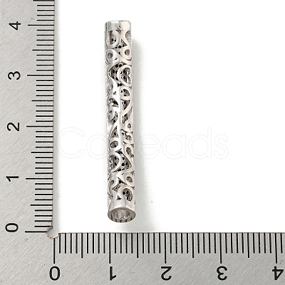 Brass Micro Pave Black  Cubic Zirconia Beads KK-G493-15P-02-1