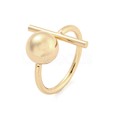 Long-Lasting Plated Brass Cuff Rings RJEW-I103-051P-1