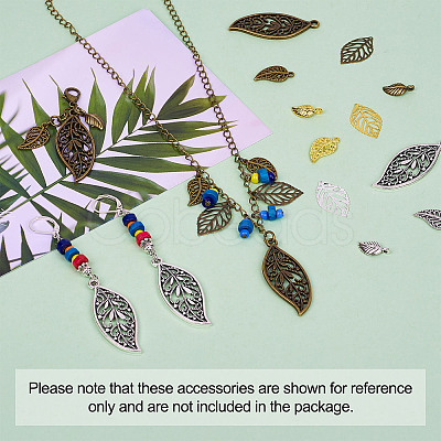 Alloy Pendant with Iron Pendants PALLOY-PJ0001-02-1