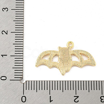 Halloween Themed Brass Pendants KK-L211-012G-04-1