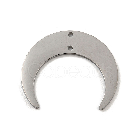304 Stainless Steel Connector Charms STAS-B056-27P-1