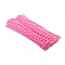 Twisted Stick, Pipe Cleaner, Super Dense Encryption Thickened Plush Root Strip for DIY Plush Craft, Hot Pink, 300x6mm, 100pcs/set