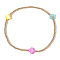 Fashionable European and American Style Shell Clover Bracelet for Best Friends.