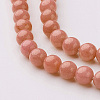 Natural Mashan Jade Round Beads Strands X-G-D263-10mm-XS18-5