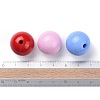 Solid Chunky Bubblegum Acrylic Ball Beads X-SACR-R812-20mm-M-5