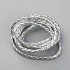 Braided PU Leather Cords WL-WH0005-002C-2