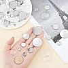 Unicraftale DIY Half Round Mixed Size Pendant Making Kits DIY-UN0002-41P-2