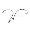 316 Stainless Steel Ear Cuff Findings STAS-H148-03B-2