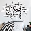 Translucent PVC Self Adhesive Wall Stickers STIC-WH0015-011-3