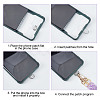 Acrylic Cell Phone Crossbody Curb Chain HJEW-AB00686-3