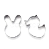 Stainless Steel Mixed Animal Shape Cookie Candy Food Cutters Molds DIY-H142-02P-3