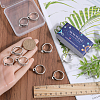 SUNNYCLUE 10Pcs Alloy Cuff Rings RJEW-SC0001-08-3