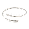 Non-Tarnish 304 Stainless Steel Cuff Bangles BJEW-P331-10P-2