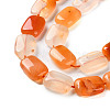 Natural Agate Beads Strands G-H024-F01-01-4