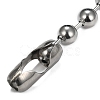 Non-Tarnish 304 Stainless Steel Ball Chain Bracelets BJEW-G618-03P-5