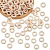 Nbeads 70Pcs 4 Style Unfinished Wood Slices DIY-NB0007-67-1