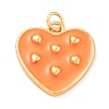 Real 18K Gold Plated Brass Pendants KK-L206-012G-3