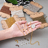 Craftdady DIY Curb Chain Necklace Making Kits KK-CD0001-07-6