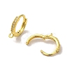 Brass Hoop Earring Findings FIND-Z039-32G-2