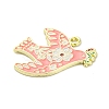 Alloy Enamel Pendants ENAM-C024-01A-02LG-2