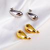 Brass Teardrop Stud Earrings for Women JE1090A-4