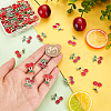 HOBBIESAY 60Pcs 2 Styles Alloy Enamel Pendants ENAM-HY0001-28-3