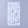 Plastic Drawing Painting Stencils Templates DIY-WH0143-18L-1