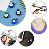 SUPERFINDINGS 4Pcs 4 Colors Handmade Lampwork Perfume Bottle Pendants LAMP-FH0001-02-5