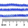 Imitation Jade Glass Beads Strands EGLA-A034-T2mm-MB31-5
