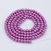 Glass Pearl Beads Strands HY6MM114-1