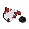Koi Fish/Carp Cartoon Style Enamel Pins JEWB-D023-01A-EB-2