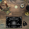 Pendulum Dowsing Divination Board Set DJEW-WH0324-024-6