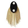 Detachable Iron Tassel Epaulettes FIND-WH0037-28G-2