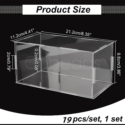 Transparent Acrylic Display Boxes AJEW-WH0020-59B-1