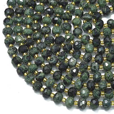 Natural Kambaba Jasper Beads Strands G-K389-E13-01-1