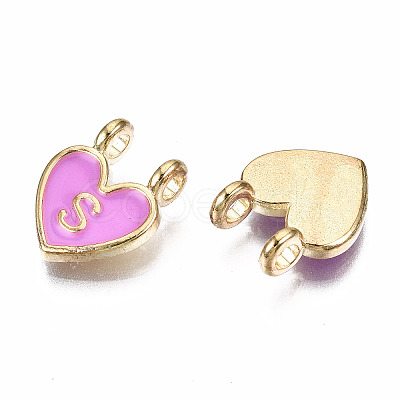 Alloy Enamel Charms X-ENAM-T012-02S-RS-1