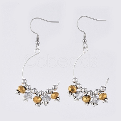 Dangle Earrings EJEW-JE03570-01-1