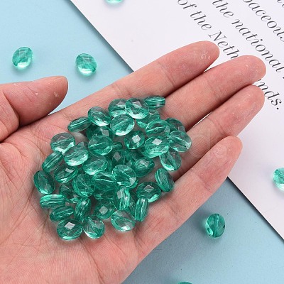 Transparent Acrylic Beads X-TACR-S154-18A-68-1