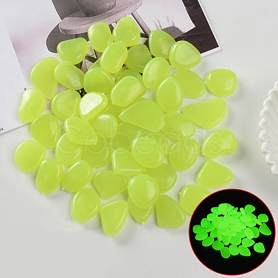 Resin Luminous Glow in the Dark Pebbles Stone PW-WG30806-11-1