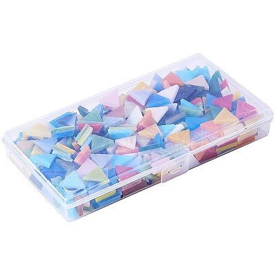 Mosaic Glass Cabochons GLAA-PH0005-02-1