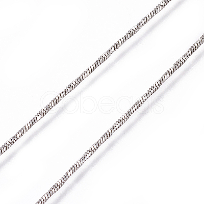 Tarnish Resistant 304 Stainless Steel Snake Chains CHS-L020-029P-1