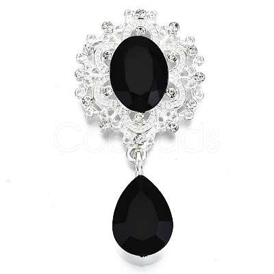 Alloy Flat Back Cabochons RB-S063-01S-1