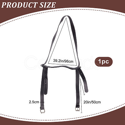 PU Leather Blanket Strap AJEW-WH0042-95-1